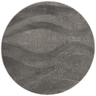 Tapete Abstrato Curvas Cinza 1,95x1,95m Tapetes São Carlos