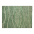 Tapete Abstrato Retangular Curvas Tropical Áreas Internas Verde 1,50X2,00m