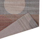 Tapete Abstrato Retangular Organic Sct Polipropileno Multicolorido Interno 2x2,9m Tapetes São Carlos