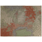 Tapete Abstrato Retangular Pantanal Multicolorido Áreas Internas e Externas 1,50X2,00m Tapetes São Carlos