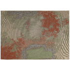 Tapete Abstrato Retangular Pantanal Multicolorido Áreas Internas e Externas 2,50X3,50m Tapetes São Carlos