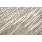 Tapete Abstrato Polipropileno Bege e Branco 2,50x3,00cm Tapetes São Carlos