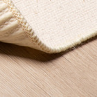 Tapete Alfabeto Redondo Ø100cm Natural - Antiderrapante