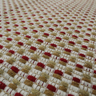 Tapete Algodão Tear Artesanal 1,5 X 3,0 M Pilão Bege/coral