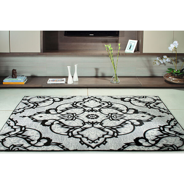 Tapete Andino A103 1.00x1.50 - Lancer - Preto