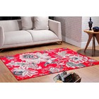 Tapete Andino A85 1.00x1.50 - Lancer - Vermelho