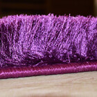 Tapete Anna Retangular Shaggy 150x200 Cm Roxo