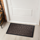 Tapete Antiderrapante Capacho Porta Entrada 40cm X 60cm Embor