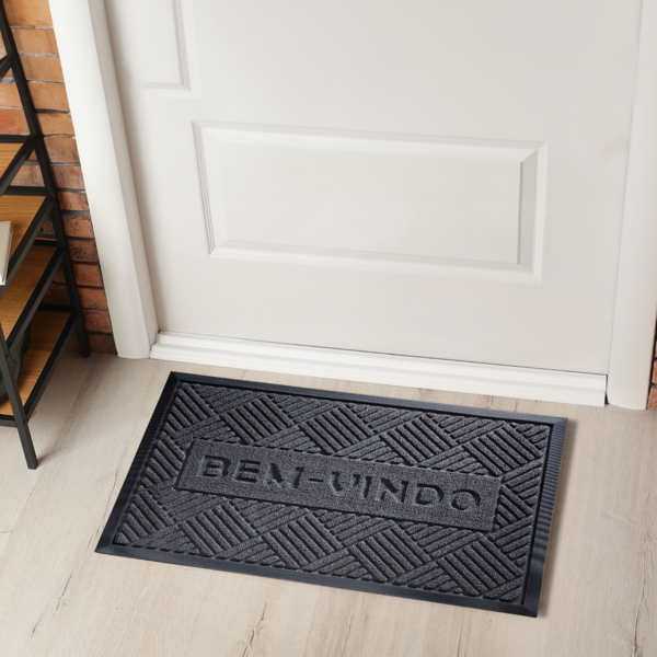 Tapete Antiderrapante Capacho Porta Entrada 40cm X 60cm Embor