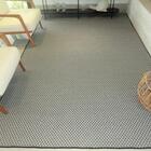 Tapete Antiderrapante Geométrico - Sala  Quarto 1 00 X 1 40m