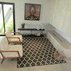 Tapete Antiderrapante Geométrico - Sala  Quarto 1 00 X 1 40m