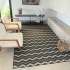 Tapete Antiderrapante Geométrico - Sala  Quarto 2 00 X 2 40m