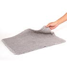 Tapete Antiderrapante Quadrado 05x40x60m Cinza