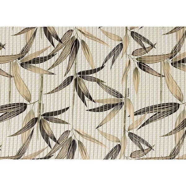 Tapete Antiderrapante Tropical 43cm X 65cm Bambu Kapazi