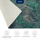 Tapete Antiderrapante Tropical 43cm X 65cm Folhagem Kapazi