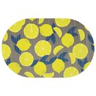 Tapete Antiderrapante Tropical 43cm X 65cm Limões Kapazi