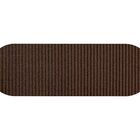 Tapete Antiderrapante Tropical 43cm X 65cm Marrom Café Kapazi