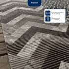 Tapete Antiderrapante Tropical 43cm X 65cm Zigzag Mármore Mar