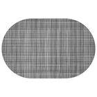 Tapete Antiderrapante Tropical Em Rolo 65cm X 15m Tecido Cinz