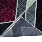 Tapete Antuerpia 04 100x140 - Vermelho Bege - Edantex