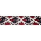 Tapete Antuerpia 04 100x140 - Vermelho Bege - Edantex