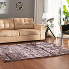 Tapete Apolo Prata Textil Retangular 200x250cm Bege