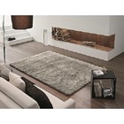 Tapete Apolo Prata Textil Retangular 200x250cm Bege