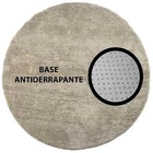 Tapete Apolo Redondo Pelo Baixo 1,5m - Diversas Cores Areia B