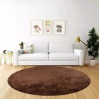 Tapete Apolo Redondo Pelo Baixo 1,5m - Diversas Cores Chocola
