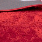 Tapete Apolo Redondo Pelo Baixo 1,5m - Diversas Cores Vermelho