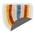 Tapete Arco-Íris PVC Vermelho Internas 1,00x1,20cm