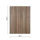 Tapete Artistik Cerâmica Retangular (150x200cm ) Bege E Marrom