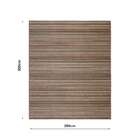 Tapete Artistik Cerâmica Retangular (250x300cm ) Bege E Marrom