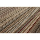 Tapete Artistik Retangular (100x150cm ) Bege E Vermelho