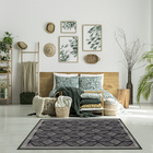 Tapete Atratizzi Geométrico 110x155cm Pontilhismo