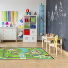Tapete Atratizzi Kids 110x155cm Trilho Trem