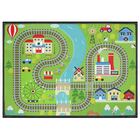 Tapete Atratizzi Kids 110x155cm Trilho Trem