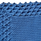 Tapete Azul De Crochê Artesanal