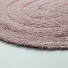 Tapete Banheiro Allegro Oval Rosa Kapazi