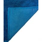 Tapete Banheiro Antiderrapante Bolinha 60x40 Azul