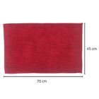 Tapete Banheiro Antiderrapante Macarãozinho Microfibra Partna