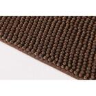 Tapete Banheiro Chenille Shaggy Smart Chocolate 0,38x0,58m -