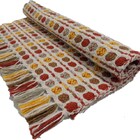 Tapete Beira De Cama Amarelo 0.60x1.00 Bolinha