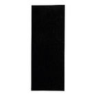 Tapete Beira De Cama Macio Classic Preto 1,00x0,50m Oasis