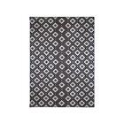 Tapete Belga Antuérpia 3 Azul-bege 0,50x1,00m - Edantex