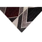 Tapete Belga Antuérpia 4 Vermelho-bege 0,40x0,60m Edantex