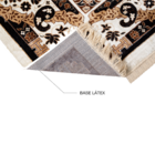 Tapete Belga Retangular Bruxelas Poliéster Bege Internas 250X380 Edantex