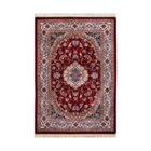 Tapete Belga Retangular Bruxelas Poliéster Vermelho Internas 200X250 Edantex