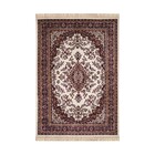 Tapete Belga Retangular Bruxelas Poliéster Vermelho Internas 50X100 Edantex