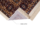 Tapete Belga Retangular Bruxelas Poliéster Vermelho Internas 50X100 Edantex